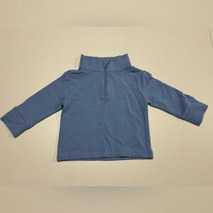 🇨🇦 EARLY GREY Long Sleeve Half Zip Top